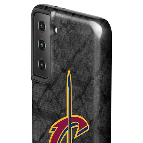 NBA Cleveland Cavaliers Dark Rust Galaxy S21 Plus 5G Pro Case