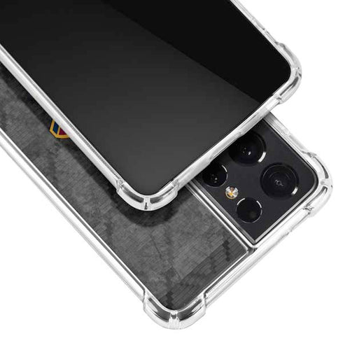 NBA Cleveland Cavaliers Dark Rust Galaxy S21 Ultra 5G Clear Case