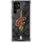 NBA Cleveland Cavaliers Dark Rust Galaxy S22 Ultra Clear Case