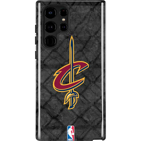 NBA Cleveland Cavaliers Dark Rust Galaxy S22 Ultra Pro Case