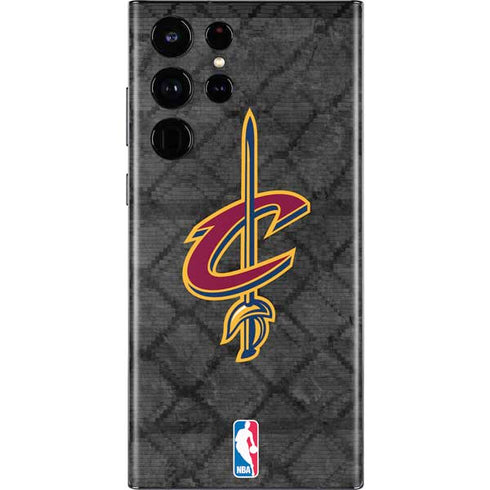 NBA Cleveland Cavaliers Dark Rust Galaxy S22 Ultra Skin