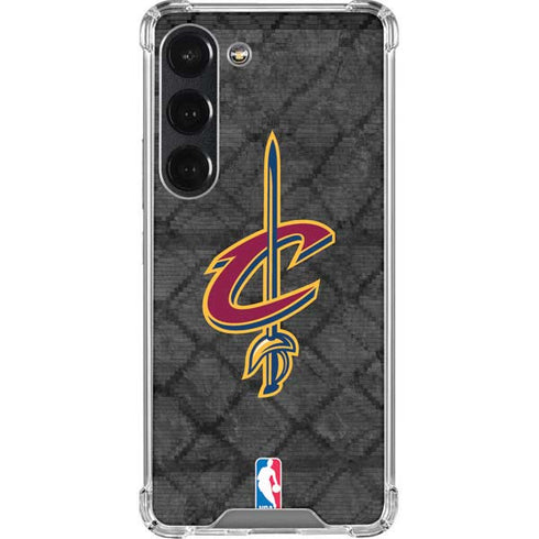NBA Cleveland Cavaliers Dark Rust Galaxy S23 Clear Case