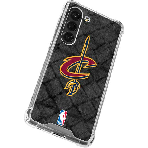 NBA Cleveland Cavaliers Dark Rust Galaxy S23 Clear Case