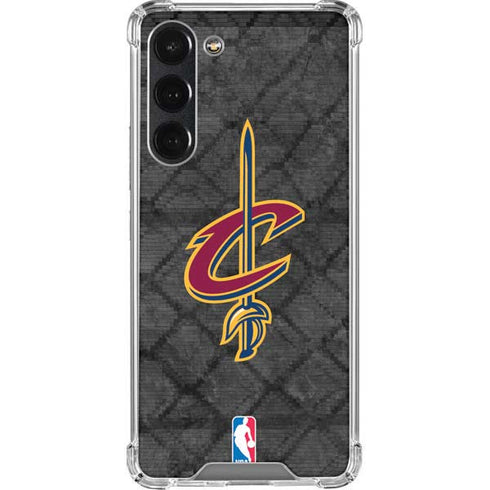 NBA Cleveland Cavaliers Dark Rust Galaxy S23 Plus Clear Case