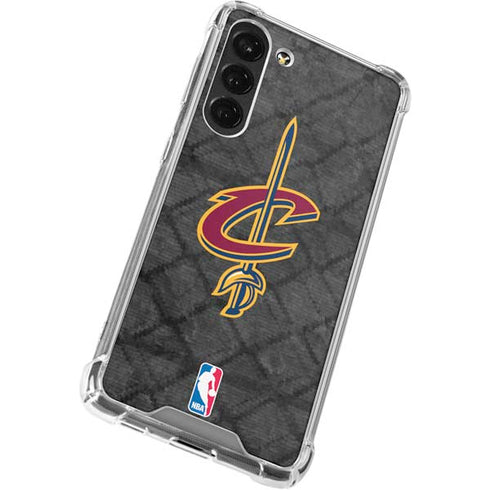 NBA Cleveland Cavaliers Dark Rust Galaxy S23 Plus Clear Case