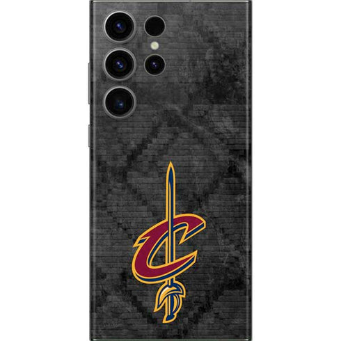 NBA Cleveland Cavaliers Dark Rust Galaxy S23 Ultra Skin