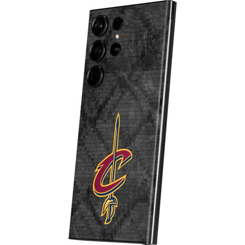 NBA Cleveland Cavaliers Dark Rust Galaxy S23 Ultra Skin