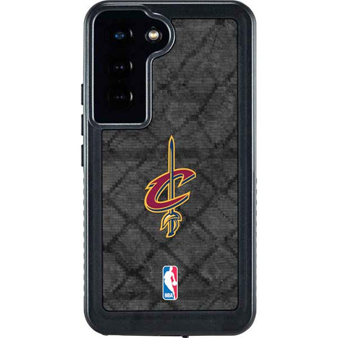 NBA Cleveland Cavaliers Dark Rust Galaxy S23 Waterproof Case