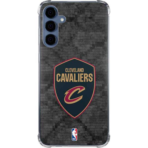 NBA Cleveland Cavaliers Dark Rust Galaxy S24 Clear Case