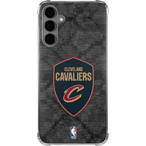 NBA Cleveland Cavaliers Dark Rust Galaxy S24 Plus Clear Case