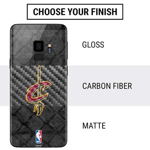NBA Cleveland Cavaliers Dark Rust Galaxy S9 Skin
