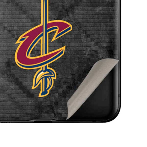NBA Cleveland Cavaliers Dark Rust Galaxy Z Flip Skin