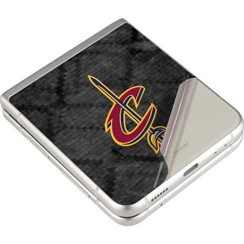 NBA Cleveland Cavaliers Dark Rust Galaxy Z Flip3 5G Skin