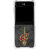 NBA Cleveland Cavaliers Dark Rust Galaxy Z Flip5 5G Clear Case