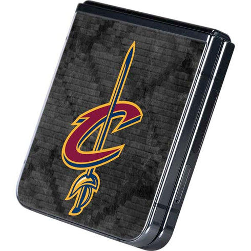 NBA Cleveland Cavaliers Dark Rust Galaxy Z Flip5 5G Skin
