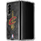 NBA Cleveland Cavaliers Dark Rust Galaxy Z Fold4 5G Clear Case