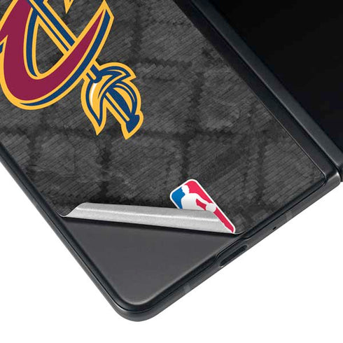 NBA Cleveland Cavaliers Dark Rust Galaxy Z Fold4 5G Skin