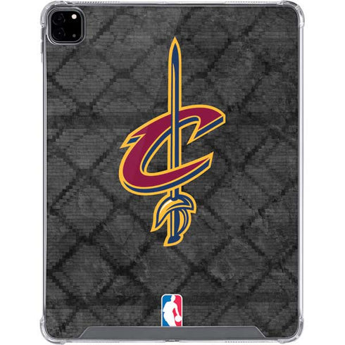 NBA Cleveland Cavaliers Dark Rust iPad Pro 12.9in (2020) Clear Case
