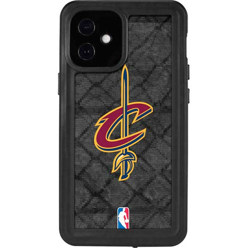 NBA Cleveland Cavaliers Dark Rust iPhone 12 Mini Waterproof Case