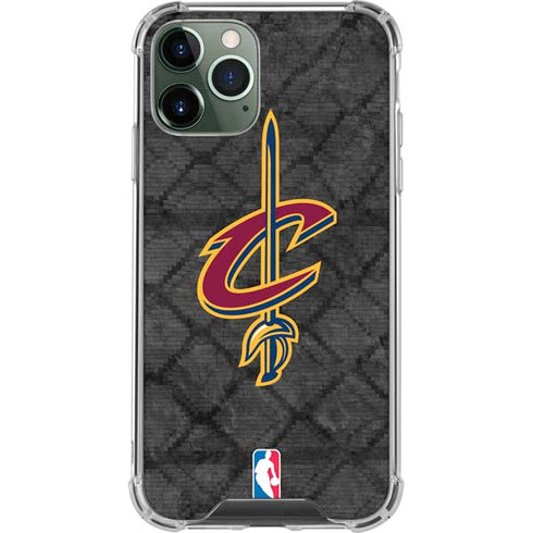 NBA Cleveland Cavaliers Dark Rust iPhone 12 Pro Clear Case