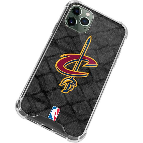 NBA Cleveland Cavaliers Dark Rust iPhone 12 Pro Clear Case
