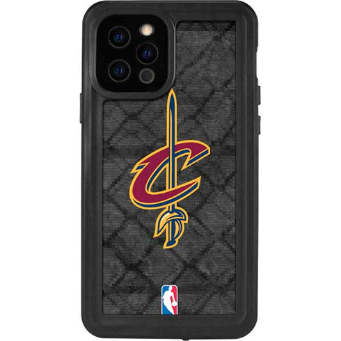 NBA Cleveland Cavaliers Dark Rust iPhone 12 Pro Waterproof Case