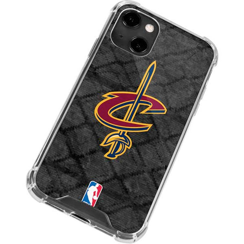 NBA Cleveland Cavaliers Dark Rust iPhone 13 Clear Case