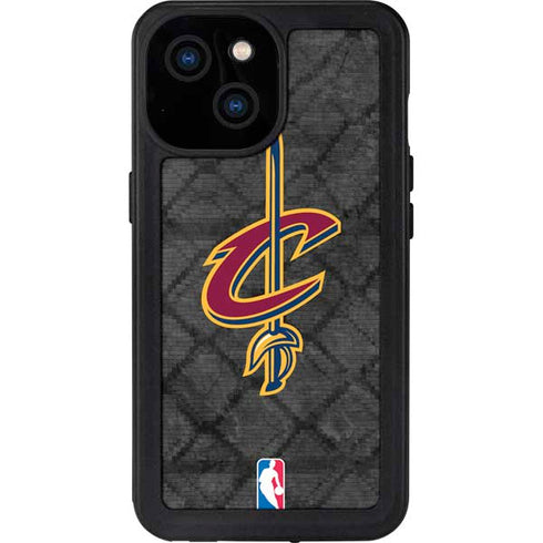 NBA Cleveland Cavaliers Dark Rust iPhone 13 Mini Waterproof Case