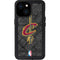NBA Cleveland Cavaliers Dark Rust iPhone 13 Mini Waterproof Case
