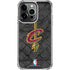 NBA Cleveland Cavaliers Dark Rust iPhone 13 Pro Clear Case