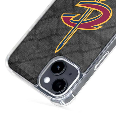 NBA Cleveland Cavaliers Dark Rust iPhone 15 Plus MagSafe Case