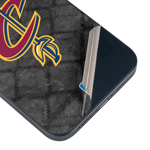 NBA Cleveland Cavaliers Dark Rust iPhone 15 Plus Skin