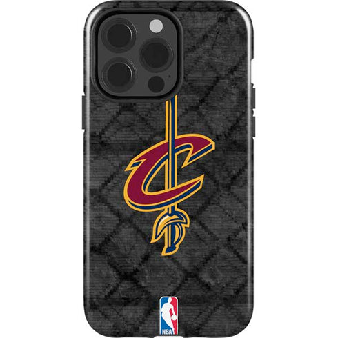 NBA Cleveland Cavaliers Dark Rust iPhone 15 Pro Impact Case