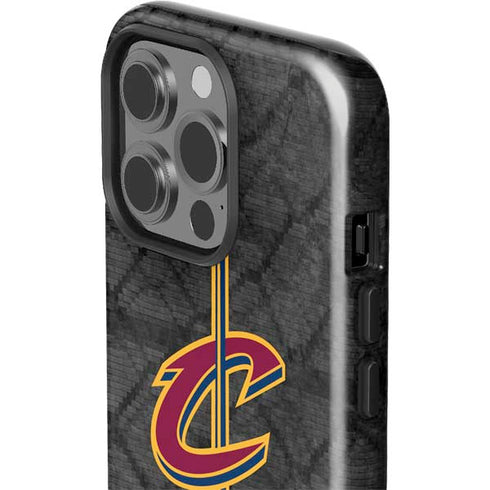 NBA Cleveland Cavaliers Dark Rust iPhone 15 Pro Impact Case
