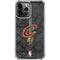 NBA Cleveland Cavaliers Dark Rust iPhone 14 Pro Max Clear Case