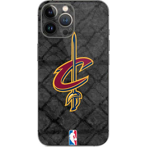 NBA Cleveland Cavaliers Dark Rust iPhone 14 Pro Max Skin
