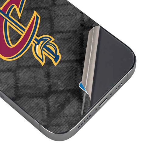 NBA Cleveland Cavaliers Dark Rust iPhone 14 Pro Max Skin