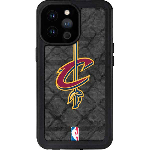 NBA Cleveland Cavaliers Dark Rust iPhone 14 Pro Max Waterproof Case