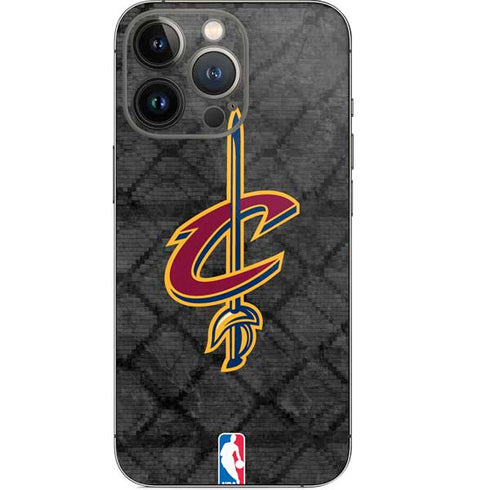 NBA Cleveland Cavaliers Dark Rust iPhone 15 Pro Skin