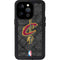 NBA Cleveland Cavaliers Dark Rust iPhone 14 Pro Waterproof Case