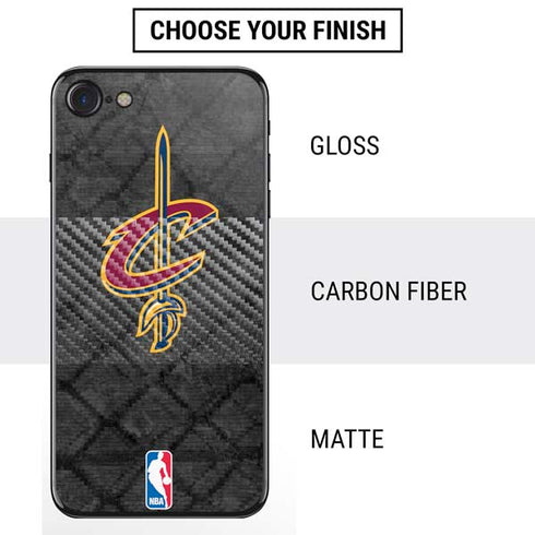 NBA Cleveland Cavaliers Dark Rust iPhone SE (2nd & 3rd Gen) Skin