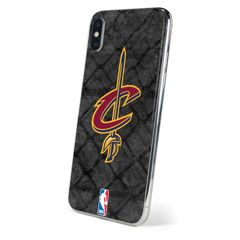 NBA Cleveland Cavaliers Dark Rust iPhone X Skin