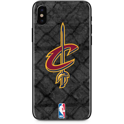 NBA Cleveland Cavaliers Dark Rust iPhone XS Skin