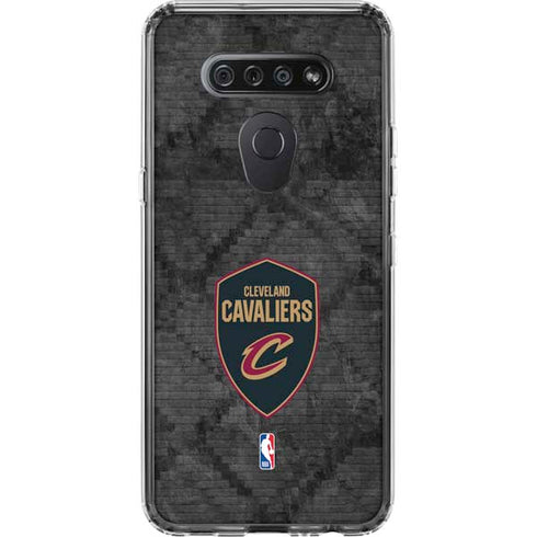 NBA Cleveland Cavaliers Dark Rust LG K51/Q51 Clear Case