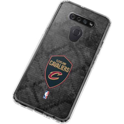 NBA Cleveland Cavaliers Dark Rust LG K51/Q51 Clear Case