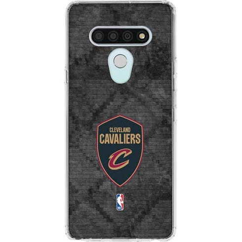 NBA Cleveland Cavaliers Dark Rust LG Stylo 6 Clear Case