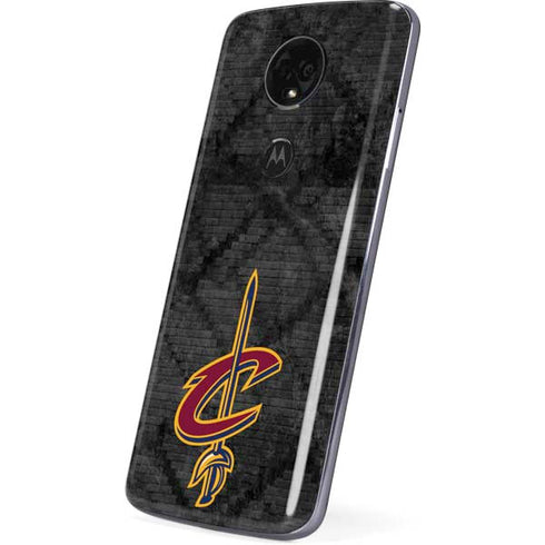 NBA Cleveland Cavaliers Dark Rust Moto E5 Plus Skin