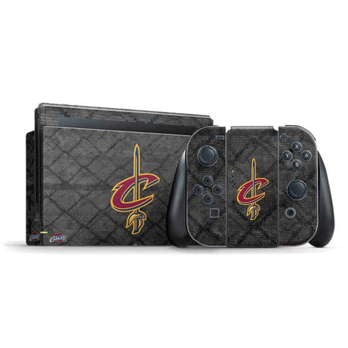 NBA Cleveland Cavaliers Dark Rust Nintendo Switch Bundle Skin