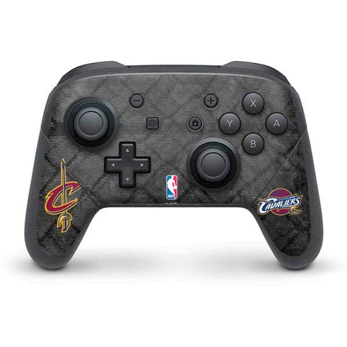 NBA Cleveland Cavaliers Dark Rust Nintendo Switch Pro Controller Skin