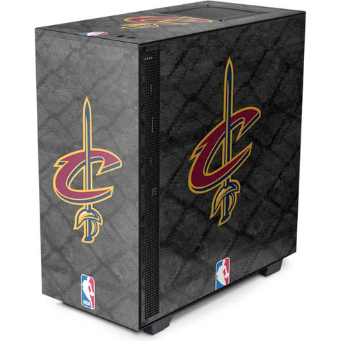 NBA Cleveland Cavaliers Dark Rust NZXT H510 Compact ATX Mid-Tower Case Skin